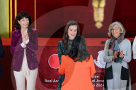La reine Letizia d'Espagne assiste à la 5ème édition des prix de la Fondation de l'Académie royale des sciences d'Espagne récompensant les jeunes talents scientifiques féminins.