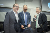 Fraktionssitzung der CDU/CSU-Bundestagsfraktion in Berlin