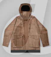 Vollebak sort un blouson en bois (2990€)