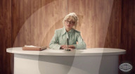 Images de la vidéo Vogue Magazine "The Short Report" avec Sabrina Carpenter