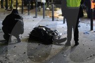 Kyiv under Russian ballistic missile attack