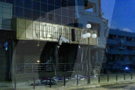 Kyiv under Russian ballistic missile attack