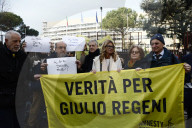 Roma - Udienza del processo per la morte di Giulio Regeni