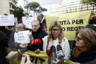 Roma - Udienza del processo per la morte di Giulio Regeni