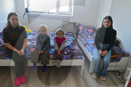 Hostel for displaced persons in western Ukraine