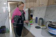 Hostel for displaced persons in western Ukraine