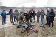 Presentation of MinesEye demining system in Kyiv region