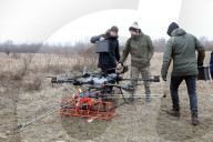Presentation of MinesEye demining system in Kyiv region