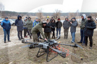 Presentation of MinesEye demining system in Kyiv region