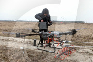 Presentation of MinesEye demining system in Kyiv region