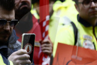 Roma - Mobilitazione dei lavoratori antincendio al Ministero del Lavoro