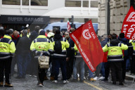 Roma - Mobilitazione dei lavoratori antincendio al Ministero del Lavoro