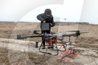 Presentation of MinesEye demining system in Kyiv region