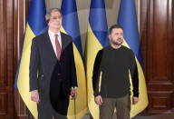U.S. Secretary of the Treasury Scott Bessent meets with Zelensky