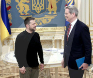 Volodymyr Zelenskyy And Scott Bessent Speak To Press - Kyiv