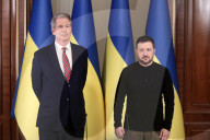 Volodymyr Zelenskyy And Scott Bessent Speak To Press - Kyiv