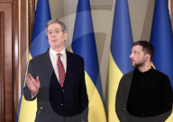 Volodymyr Zelenskyy And Scott Bessent Speak To Press - Kyiv