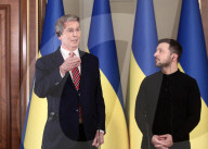 Volodymyr Zelenskyy And Scott Bessent Speak To Press - Kyiv