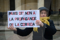 Rally Against Proselytism & Bullfighting Cruelty in Paris