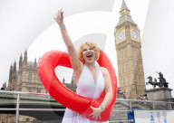 With Love, Marilyn - American actress Sydney Smith Martin on The River Thames, London, UK.