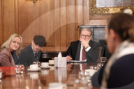 Prime Minister Keir Starmer meets the families of the Nottingham attack