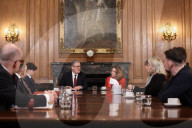 Prime Minister Keir Starmer meets the families of the Nottingham attack