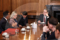 Prime Minister Keir Starmer meets the families of the Nottingham attack
