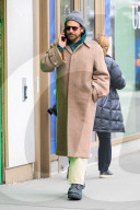 Bradley Cooper strolls in a cozy layered winter look in New York