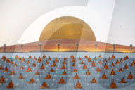 Makha Bucha in Wat Dhammakaya in Bangkok, Thailand - 12 Feb 2025