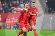 Fussball DFB Pokal Viertelfinale der Frauen/  FC Bayern Muenchen - Eintracht Frankfurt  4-1