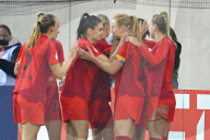 Fussball DFB Pokal Viertelfinale der Frauen/  FC Bayern Muenchen - Eintracht Frankfurt  4-1