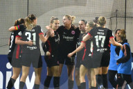 Fussball DFB Pokal Viertelfinale der Frauen/  FC Bayern Muenchen - Eintracht Frankfurt  4-1