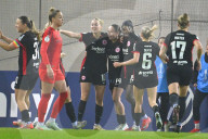 Fussball DFB Pokal Viertelfinale der Frauen/  FC Bayern Muenchen - Eintracht Frankfurt  4-1