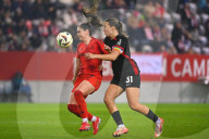 Fussball DFB Pokal Viertelfinale der Frauen/  FC Bayern Muenchen - Eintracht Frankfurt  4-1