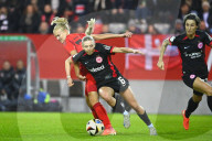 Fussball DFB Pokal Viertelfinale der Frauen/  FC Bayern Muenchen - Eintracht Frankfurt  4-1