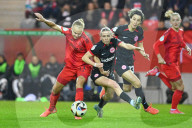 Fussball DFB Pokal Viertelfinale der Frauen/  FC Bayern Muenchen - Eintracht Frankfurt  4-1