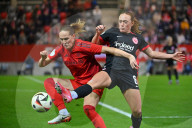 Fussball DFB Pokal Viertelfinale der Frauen/  FC Bayern Muenchen - Eintracht Frankfurt  4-1