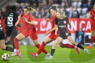 Fussball DFB Pokal Viertelfinale der Frauen/  FC Bayern Muenchen - Eintracht Frankfurt  4-1