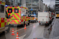 Auto fährt in Verdi-Demo in München - viele Verletzte