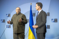 NATO Secretary General Mark Rutte and Ukraineís Defense Minister Oleksii Reznikov Hold Joint Remarks