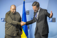 NATO Secretary General Mark Rutte and Ukraineís Defense Minister Oleksii Reznikov Hold Joint Remarks