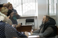 Bail hearing of treason suspect Dmytro Koziura in Kyiv