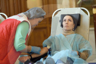 Blood donation event at Kyiv’s Central Railway Station Building