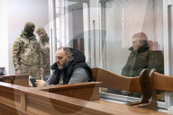 Bail hearing of treason suspect Dmytro Koziura in Kyiv