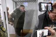 Bail hearing of treason suspect Dmytro Koziura in Kyiv
