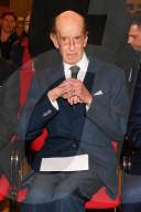 Herzog Edward beim 80. Jahrestag der Zerstörung Dresdens im Rathaus in Dresden
