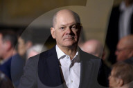 OLAF SCHOLZ bei einer Wahlkampfveranstaltung der SPD in Fuerth