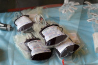 Blood donation event at Kyiv’s Central Railway Station Building