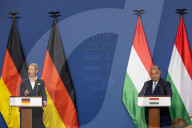 German far right leader Alice Weidel meets Viktor Orban