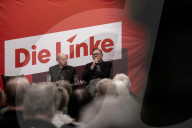 Wahlkampfveranstaltung von Gregor Gysi und Bodo Ramelow 